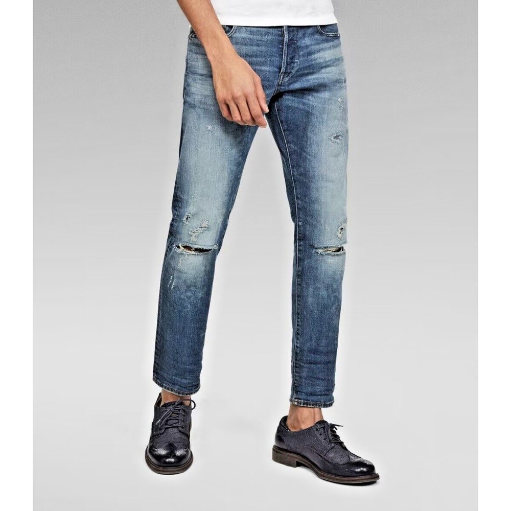 G-Star Raw 3301 Slim C Jeans, Medium Blue, W31 L34, Men's, NWT